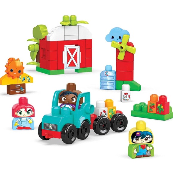 🆕 MEGA BLOKS Fisher-Price Grow & Protect Farm - Picture 2 of 6
